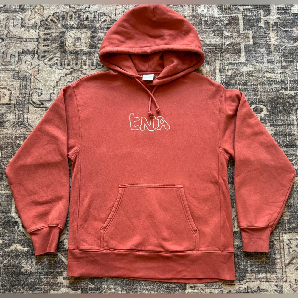 TNA Aritzia‎ The Cozy Fleece Boyfriend Hoodie Size XS